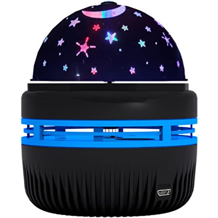 Mini Yıldızlı Projektör Gece Lambası 