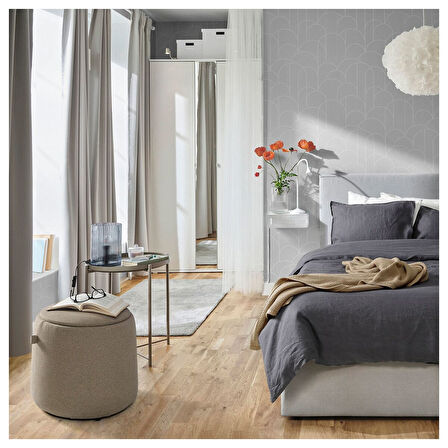 Saklama gözlü puf, Tonerud koyu bej