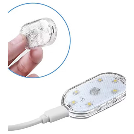 7 Renk Modlu Dokunmatik Sensörlü Mini Led Lamba 