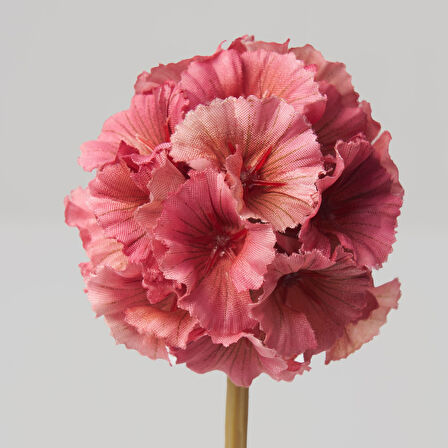 Yapay çiçek, pembe, 30 cm, Scabiosa stellata, iç/dış mekan