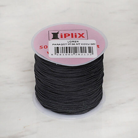 Loren Paraşüt İpi 50 mt Koyu Gri