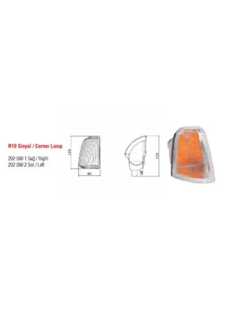 ON SINYAL LAMBASI SOL R19