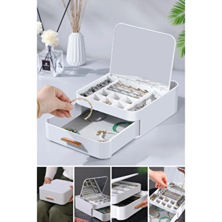 Aynalı Takı Organizeri 