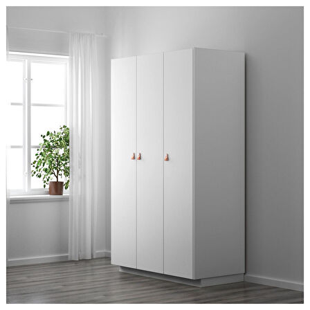 Kulp, tabaklanmış deri, 65 mm, 2 adet