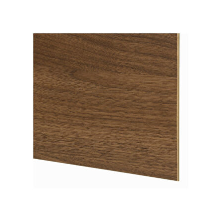 Sürgü kapak paneli, ceviz görünüm-mavi, 100x236 cm