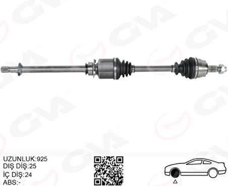 KOMPLE AKS SAĞ LINEA 1.3 MTJ 2007 90HP MİLSİZ 51816768