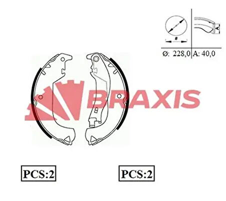 ARKA FREN BALATASI PABUC DOBLO ALBEA 1.2 / 1.3 / 1.4 / 1.6 / 1.9