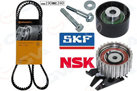 EKSANTRİK GERGİ KİTİ 190X240 BRAVA 1996-2001 -BRAVO 1996DOBLO 2001MAREA 1999-2002 -IDEA 20041.9JTD K055500XS 71736726