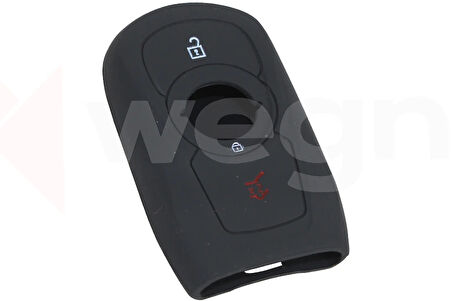 KONTAK ANAHTAR KUMANDA KORUYUCU KILIF SİLİKON 3 TUŞ SİYAH OPEL ASTRA K AKSESUAR