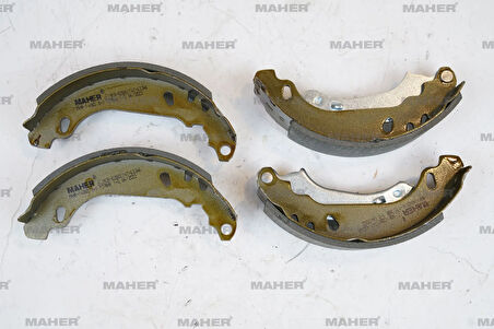 FREN BALATA LOGAN 2004 / SANDERO 2008 / CLIO 2 1998-2009 ABSSİZ LEVYELİ PABUÇ ARKA 7701205758