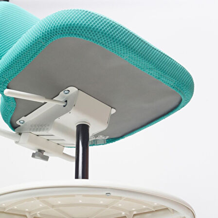 Çocuk çalışma sandalyesi, turkuaz