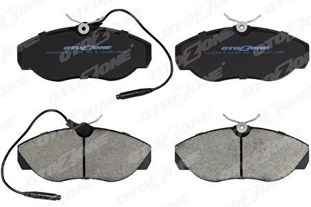 ÖN BALATA FİŞLİ BOXER-DUCATO-JUMPER 1400KG 1994-2002 GDB1105 4251 16 77362212 425117