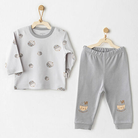 Andywawa AC26105 Hello Autumn 2'li Takım Grey