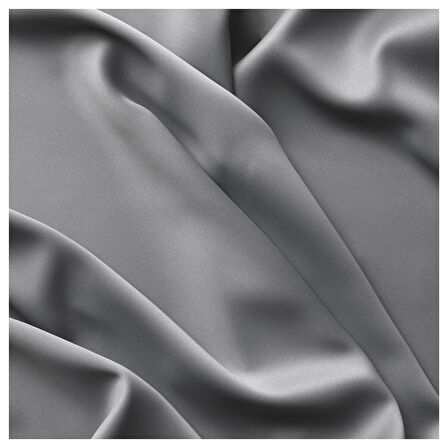 Karartma perde/2 kanat, gri, 145x300 cm