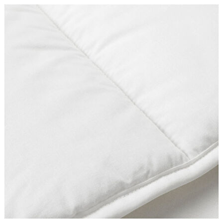 Bebek yorganı, beyaz, 110x125 cm