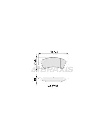 ON FREN BALATASI BERLINGO II PARTNER II P1007 C2 C3 II C4 XSARA PICASSO P207 C3 III DS3 C3 PICASSO P