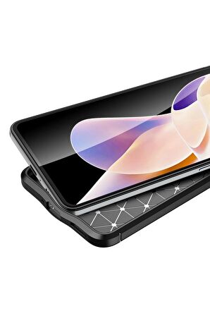 Xiaomi Poco F4 Ile Uyumlu Kılıf Deri Görünümlü Silikon Telefon Kılıfı Kapak