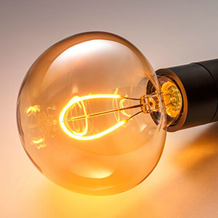 Ampullü sarkıt lamba, siyah-çok renkli