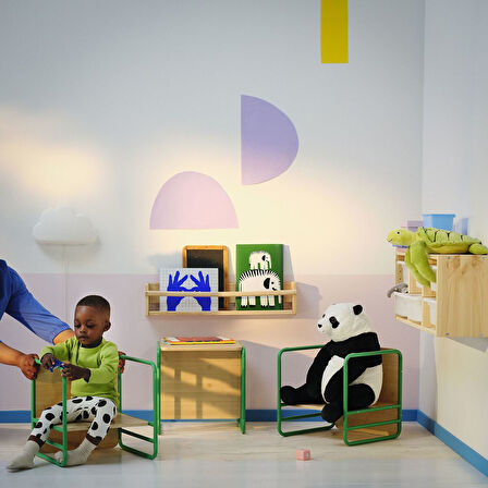 Çocuk sandalyesi, yeşil