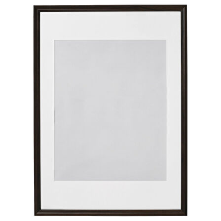 Ahşap çerçeve, meşe görünümlü koyu kahve, 50x70 cm