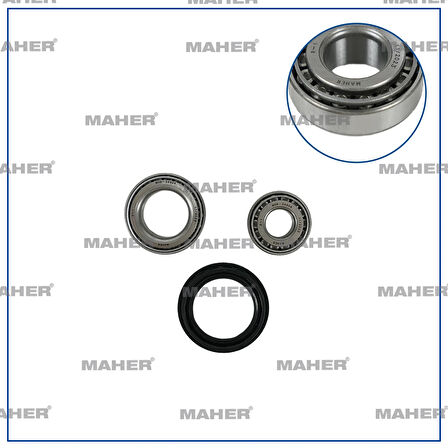 TEKER KITI ARKA AUDI 1980-1990 / 100 / OPEL CORSA B / COMBO B / ASTRA F / VECTRA A / 1.9 TDI SEAT IBIZA / CORDOBA / TOLEDO (40*1952-1958*8,5) 191598625 1603193