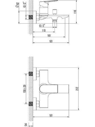 Turkuaz Ibiza Banyo Bataryası