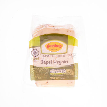 Sarıbaş Keki̇kli̇ Sepet Peyniri̇ 350 Gr