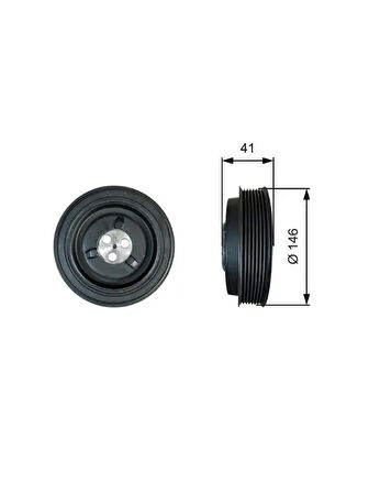 KRANK KASNAGI TRANSIT V347 2,2TDCI / 2,4TDCI 0614 V363 2,2TDCI 14 / ARKADAN CEKER