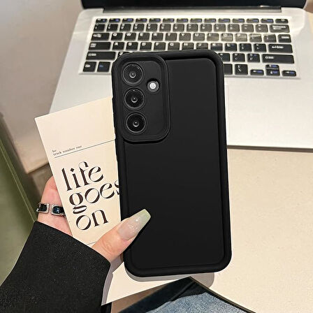 Samsung Galaxy A26 ile Uyumlu Kılıf Kamera Korumalı Yüksek Kenarlı Kapak