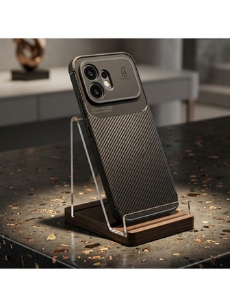 Honor 600 Uyumlu Kılıf Karbon Tasarım Kamera Korumalı Silikon Telefon Kılıfı Kapak