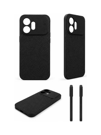 Honor 600 Uyumlu Deri Dokulu Yumuşak Silikon Telefon Kılıfı Kapak