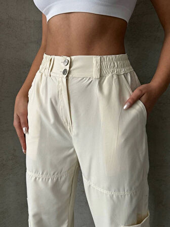 Jogger lastik paça pantolon