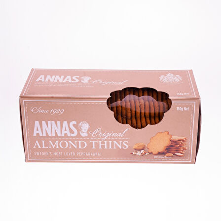 Annas Almond Thins Bademli̇ Bisküvi̇ 150 Gr