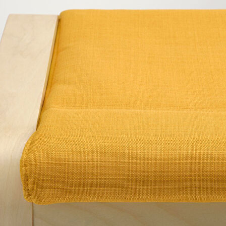 Ayak uzatma taburesi, skiftebo sarı-huş