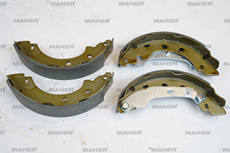 FREN BALATA KANGOO 1997-2008 LEVYELİ KÜÇÜK TİP PABUÇ ARKA 7701207555