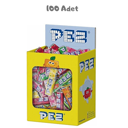 Pez Şeker Tekli (8,5 Gr) 100 Adet