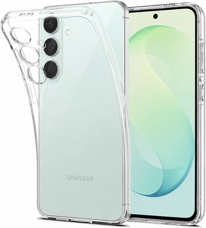 Samsung Galaxy S26 FE ile Uyumlu Kılıf Esnek Premium Telefon Kılıfı ve Temperli Cam Ekran Koruyucu