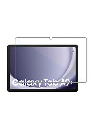 Samsung Galaxy Tab A9 Plus 11 inç Uyumlu Temperli Kırılmaz Cam Ekran Koruyucu 5 Adet