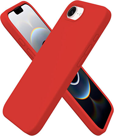 Apple iPhone 16E ile Uyumlu Telefon Kılıfı Kadife Iç Yüzey Soft Tasarım Lansman Kılıf