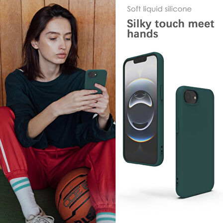 Apple iPhone 16E ile Uyumlu Telefon Kılıfı Kadife Iç Yüzey Soft Tasarım Lansman Kılıf