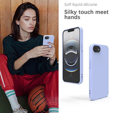 Apple iPhone 16E ile Uyumlu Telefon Kılıfı Kadife Iç Yüzey Soft Tasarım Lansman Kılıf