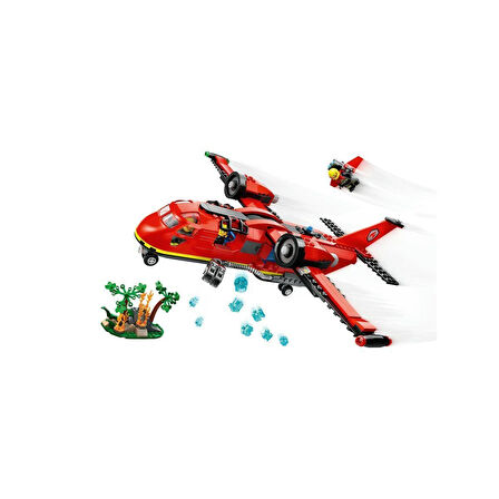 60413 Lego City İtfaiye Kurtarma Uçağı 478 parça +6 yaş