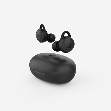 Bluetooth Koşu Kulaklıkları - Siyah - TWS 100