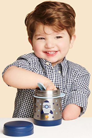 Skip Hop Zoo Paslanmaz Çelik Termos 325 ml Roket