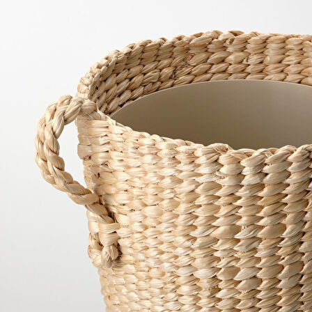Rattan saksı, muz lifi, 32 cm