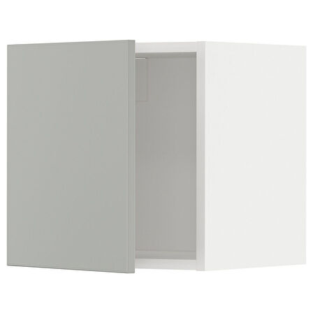 Mutfak duvar dolabı, HAVSTORP açık gri, 40x40 cm, 1 kapaklı