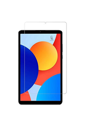 Xiaomi Redmi Pad SE 8.7 inç ile Uyumlu Şeffaf Esnek Silikon Tablet Kılıfı Ekran Koruyucu ve Kalem