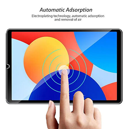 Xiaomi Redmi Pad SE 8.7 inç ile Uyumlu Kırılmaz Tablet Temperli Cam Ekran Koruyucu