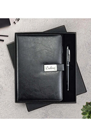 Özel Premium Kutulu Defter Kalem Seti