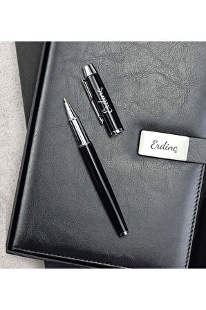 Özel Premium Kutulu Defter Kalem Seti